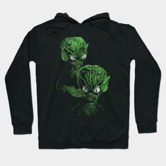 Saucer Men Hoodie by bronzarino